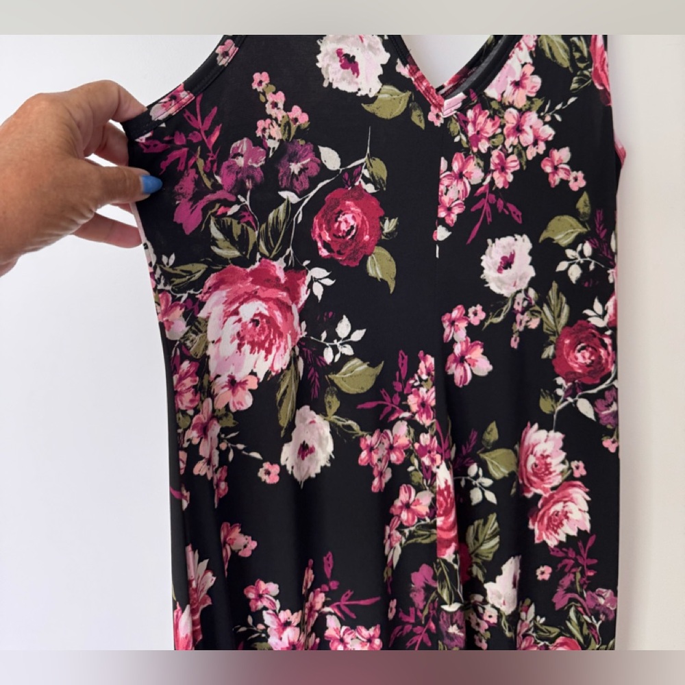 Karen Kane floral maxi dress